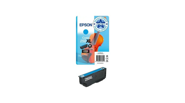 Oryginalny Tusz Cyan EPSON 250XL T16P2, C13T16P24010