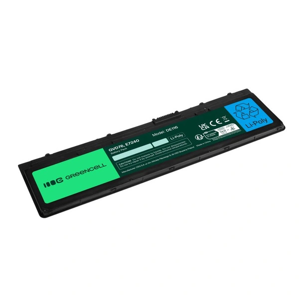 Bateria Green Cell WD52H GVD76 do Dell Latitude E7240 E7250