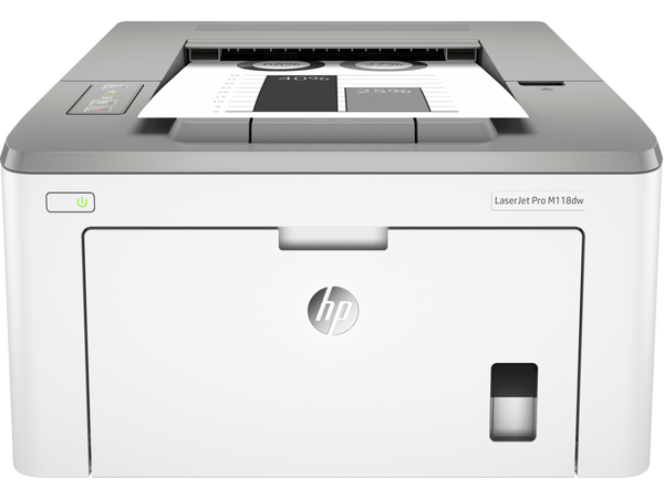 Powystawowa drukarka laserowa HP LaserJet M118dw / Pełny Toner (2,8 tyś. stron) / Nowy bęben (23 tyś. stron)