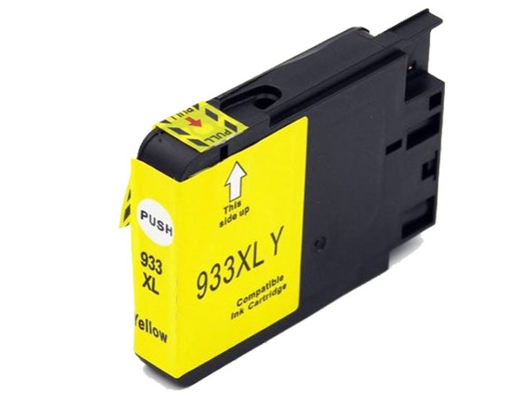 Tusz HP 933XL CN056AE Yellow do drukarek HP OfficeJet 6100 / 6700 – zamiennik DDPrint – 18 ml