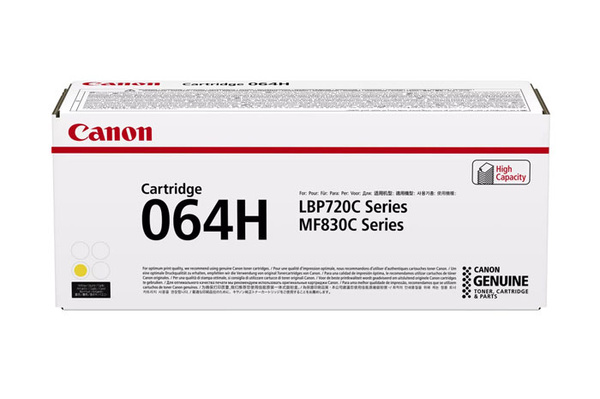 Oryginalny Toner Yellow Canon LBP722, MF832 (CRG064H, CRG-064H, 4932C001)