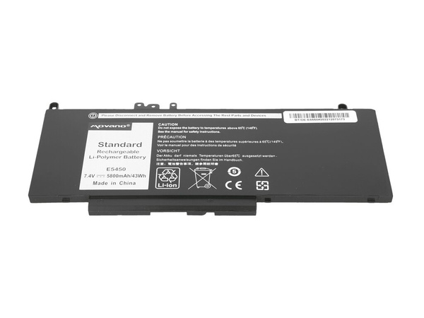 Bateria Movano do Dell Latitude E5450, E5550 - BT/DE-E5550