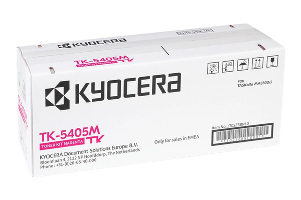 Kyocera TK5405M, TK-5405M, 1T02Z6BNL0 10k Magenta do Kyocera TASKalfa MA3500ci Toner Oryginalny