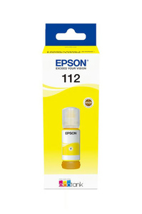 Epson 112 (T06C4, C13T06C44A ) 6k Yellow do Epson EcoTank L6460, L6490, L6550, L6570, L11160, L15150, L15160 Epson EcoTank Pro L6580, L15180 Tusz Oryginalny