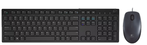 Zestaw klawiatura Dell KB216 + Mysz Logitech M90