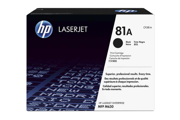 HP 81A CF281A 10,5k Black do HP LaserJet Enterprise M604 M605 M606 M630 Toner Oryginalny