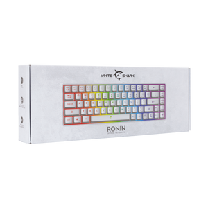 Klawiatura przewodowa WhiteShark GK-2201 Ronin biała US
