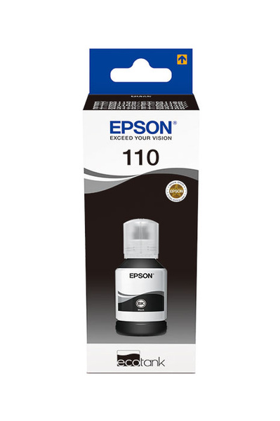 Epson 110 (T03P1, C13T03P14A) 6k Black do Epson EcoTank M1100 M1120 M1170 Tusz Oryginalny