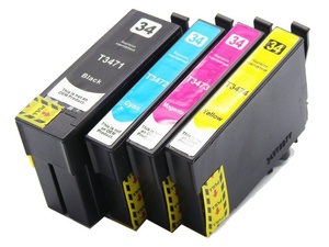 Zestaw tuszy 34XL CMYK do drukarek Epson WorkForce Pro WF-3720 / WF-3725 – zamiennik DDPrint – komplet 4 kolory