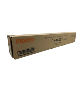 Oryginalny Toner Yellow Utax PC2480, CK-8520Y, CK8520Y (1T02P3AUT0, 1T02P3ATA0)