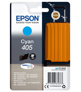 Oryginalny Epson Tusz 405 T05G2 Cyan 5,4ml do Epson WF3820 WF3825 WF4820 WF4825 WF4830 WF7830 WF7835 WF7840