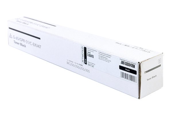 Zgodny z Canon C-EXV47B / CEXV47B 19k Black JetWorld toner do Canon iRC250i / iRC255i / iRC350i / iRC350P / iRC351iF / iRC355i
