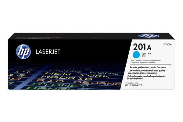 HP 201A CF401A 1,4k Cyan do HP Color LaserJet Pro M252 M277 Toner Oryginalny