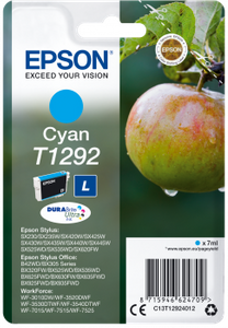 Oryginalny Tusz T1292 do Epson 7.2 ml Cyan