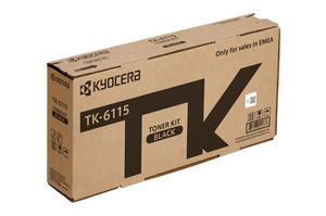 Kyocera TK6115, TK-6115, 1T02P10NL0 15k Black do Kyocera ECOSYS M4125idn, M4125idt, M4132idn, M4132idx Toner Oryginalny