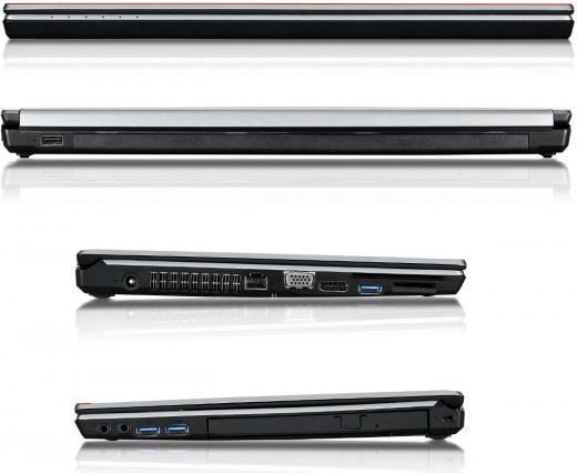 Fujitsu Lifebook E754 Core i7 4610m (4-gen.) 3,0 GHz / 4 GB / 120 SSD / 15,6'' / Win 10 Prof. (Update)