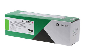 Lexmark C332HM0 2,5k Magenta do Lexmark C3326dw MC3326adwe, MC3326i Toner Oryginalny