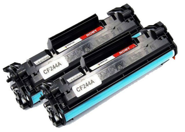 Zestaw 2× toner CF244A Black do drukarek HP LaserJet Pro M15 / M17 / M28 – zamiennik DDPrint – 1000 stron