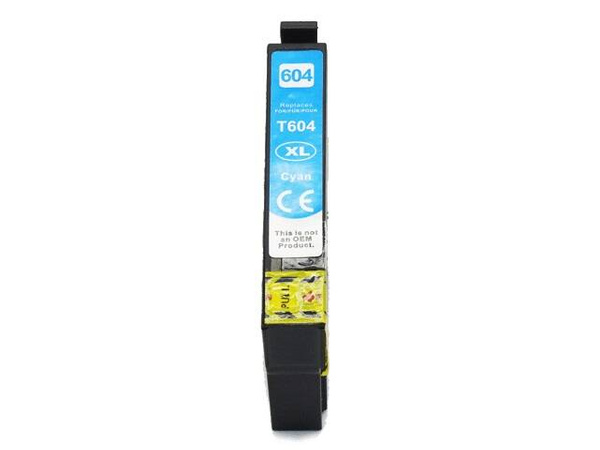Tusz 604XL T604 Cyan do drukarek Epson WF-2910 / WF-2930 / XP-2200 – zamiennik DDPrint – 14 ml