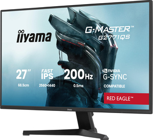 Monitor Iiyama G-Master G2771QS-B1 27" QHD 200Hz 0,5ms IPS G-SYNC