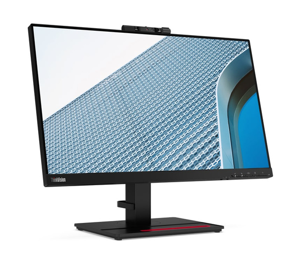 Monitor Lenovo ThinkVision T24v‑20 – 24″ FHD IPS, kamera i audio - Poleasingowy