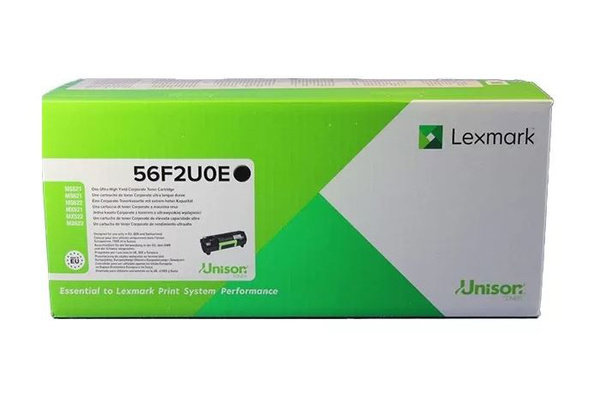 Lexmark 56F2U0E 25k Black do Lexmark MS521 MS621 MS622 MX521 MX522 MX622 Toner Oryginalny