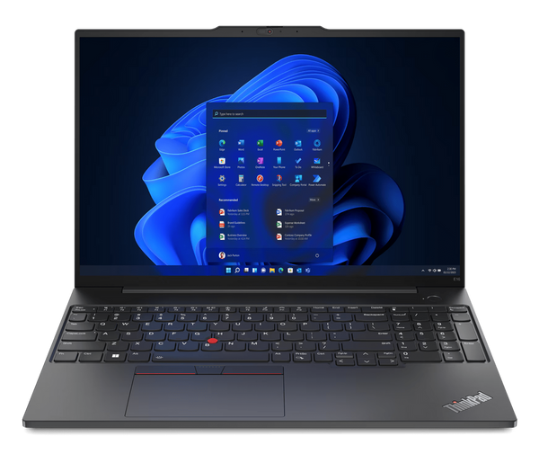 Powystawowy Lenovo ThinkPad E16 G1 Core i5 1335U (13-gen.) / 24 GB / 960 SSD / 16" WUXGA / Win 11 Pro
