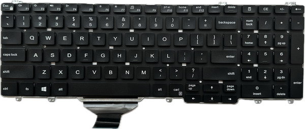 Klawiatura do Dell Latitude 5510 5511 / Precision 3550 3551 / bez trackpoint