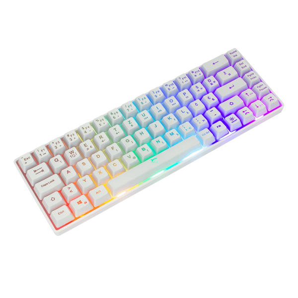 Klawiatura przewodowa WhiteShark GK-2201 Ronin biała US