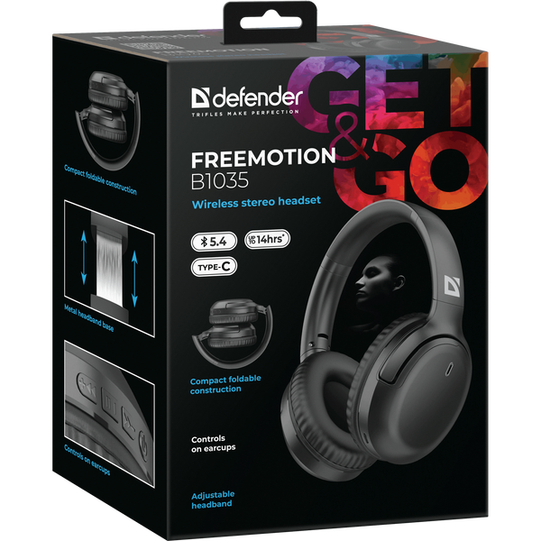 Słuchawki bezprzewodowe Defender Freemotion B1035