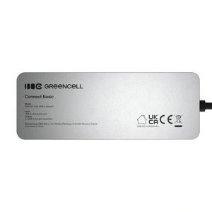 Hub USB Green Cell Basic 4w1 | 4x USB 3.0 | Aluminiowy