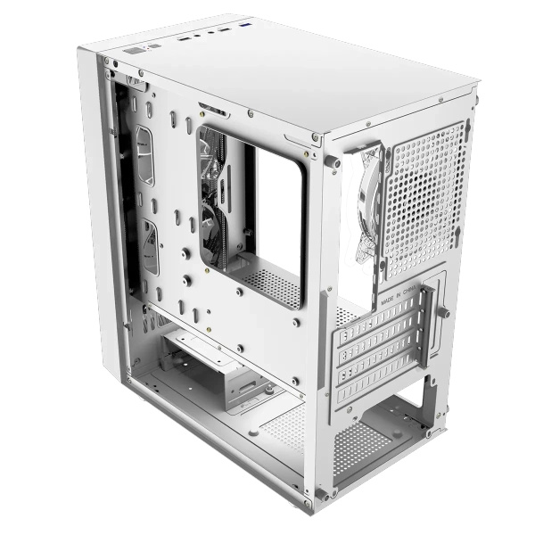 Nowy gamingowy Logic Aramis biały ARGB MINI AMD Ryzen 5 5600T 3,5 GHz / 16 GB / 960 SSD / Win 11 + Nvidia RTX 4060 [8 GB]