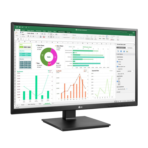 LG 24BN550Y-B z głośnikami