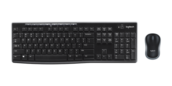Zestaw bezprzewodowy klawiatura + mysz Logitech MK270