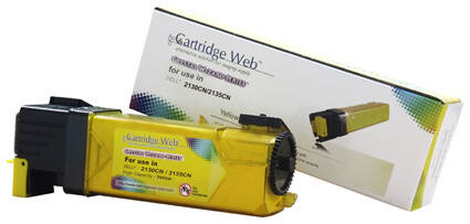 Zgodny z Dell 593-11037 2,5k Yellow toner marki Cartridge Web do Dell 2150 2155