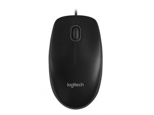 Mysz optyczna przewodowa Logitech B100 (USB)