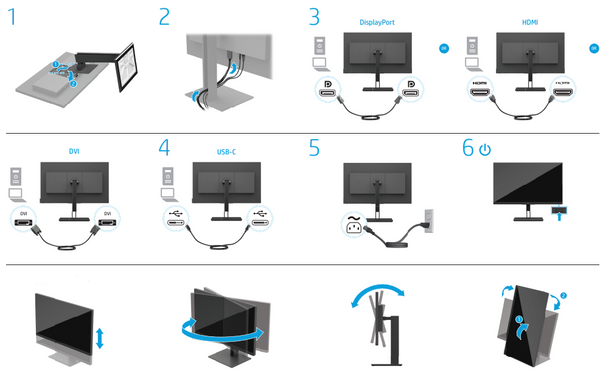 Monitor HP Z24n G2 / 24 cale / 1920 x 1200 / 75Hz / LED, IPS / 2 x DisplayPort 1 x HDMI 1 x DVI / Poleasingowy