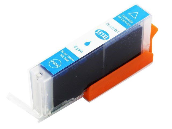 Tusz CLI-551C Cyan do drukarek Canon Pixma MG5550 / MG5650 – zamiennik DDPrint – 15 ml