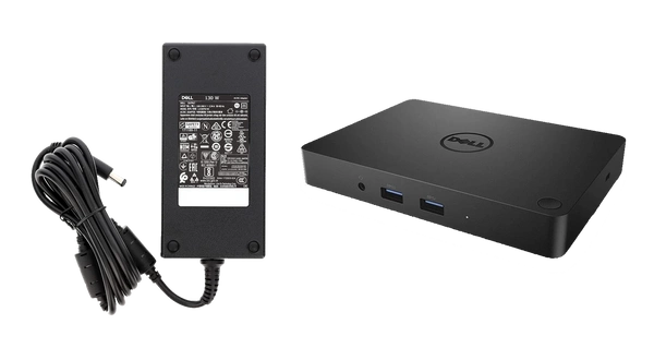 Stacja dokująca na USB-C Dell WD15 (K17A) z zasilaczem Dell 130W