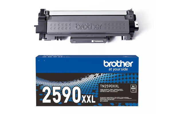 Brother TN2590XXL, TN-2590XXL 5k Black do Brother MFC-L2922 Toner Oryginalny