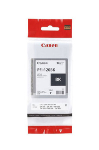 Canon PFI-120BK, PFI120BK (2885C001) 130ml Black do Canon TM200, TM300, TM205 Tusz Oryginalny