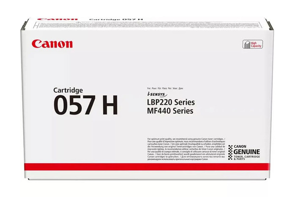 Canon CRG057H, CRG-057H, 3010C002 10k Black do Canon LBP220 LBP223 LBP226 LBP236 MF440 MF443 MF445 MF446 MF449 MF450 MF453 MF455 Toner Oryginalny