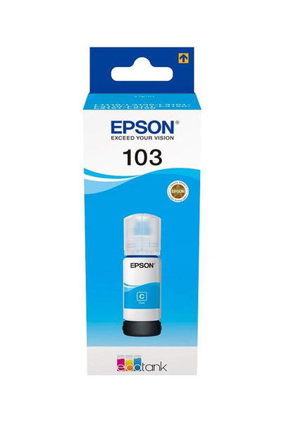 Epson 103 (T00S2, C13T00S24A) 7,5k Cyan tusz do Epson EcoTank L1270 L3251 L3256 L3270 L3276