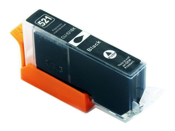 Tusz CLI-521BK Black do drukarek Canon Pixma iP3600 / iP4600 – zamiennik DDPrint – 16 ml
