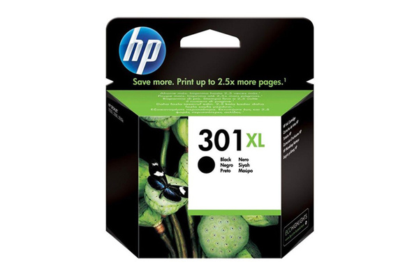 HP 301XL (CH563EE) 0,48k Black Tusz Oryginalny