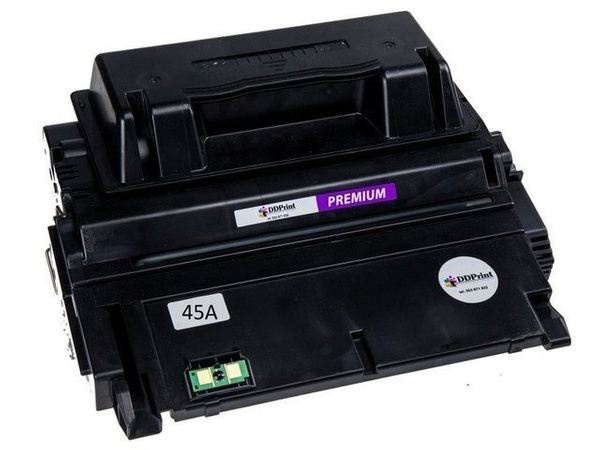 Zgodny z HP 45A Q5945A 18k Black DDPrint Premium toner do HP 4345