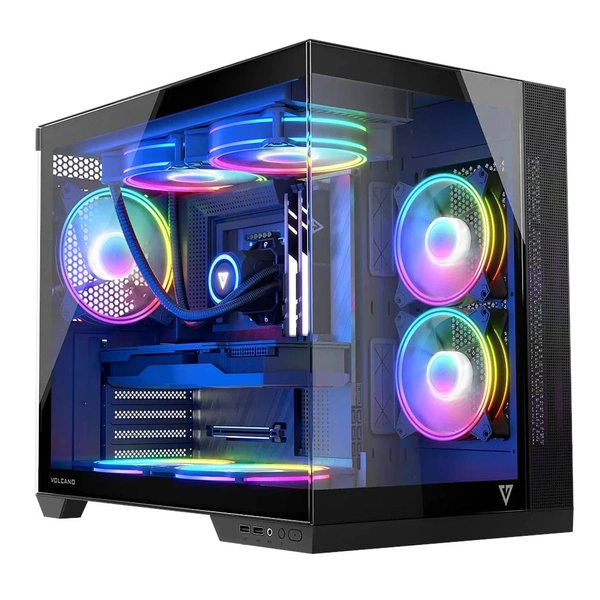 Gamingowy MODECOM Volcano Panorama APEX 7F Tower AMD Ryzen 5 5600 3,5 GHz / 32 GB / 2 TB SSD / Win 11 + Nvidia GeForce RTX 5060 Ti [8 GB]