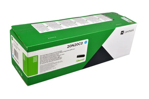 Lexmark 20N20C0 1,5k Cyan do Lexmark CS331 CX331 CS431 CX431 Toner Oryginalny