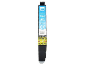 Tusz T502XL Cyan do drukarek Epson Expression Home / WorkForce – zamiennik DDPrint – 14 ml