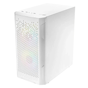 Nowy gamingowy Logic Aramis biały ARGB MINI AMD Ryzen 5 5600T 3,5 GHz / 32 GB / 960 SSD / Win 11 + Nvidia RTX 4060 [8 GB]